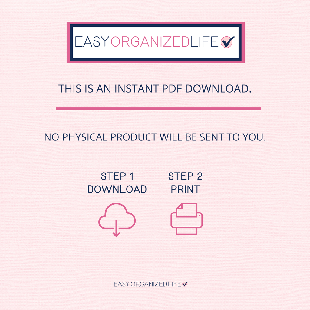 2026 Dated Daily Printable Planner | Disc Planner | Work Planner | Daily To-Do