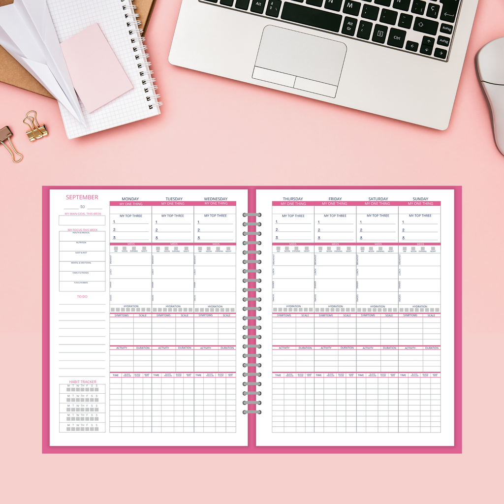 Chronic Illness Health Printable Planner | Medical Binder
