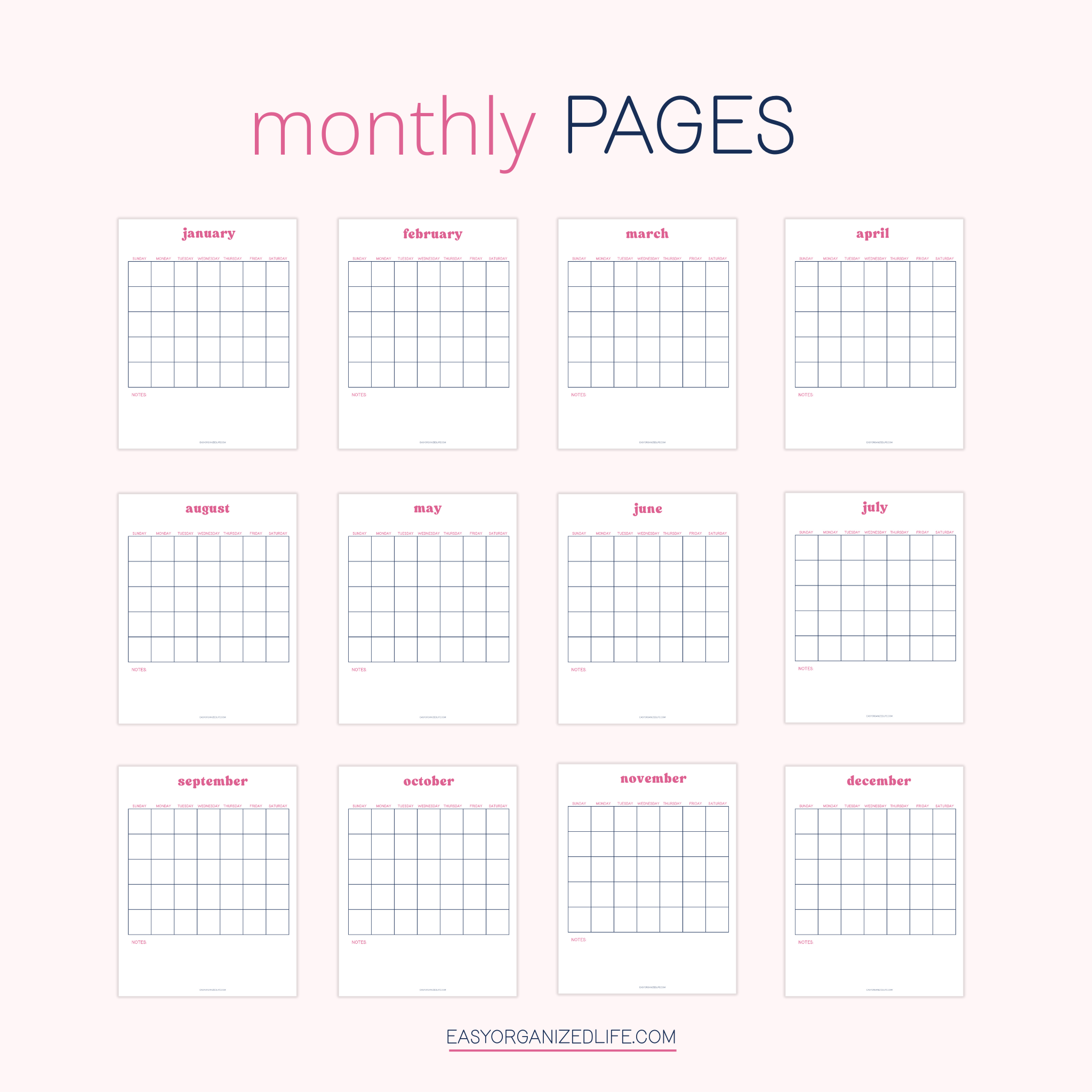 Chronic Illness Health Printable Planner | Medical Binder