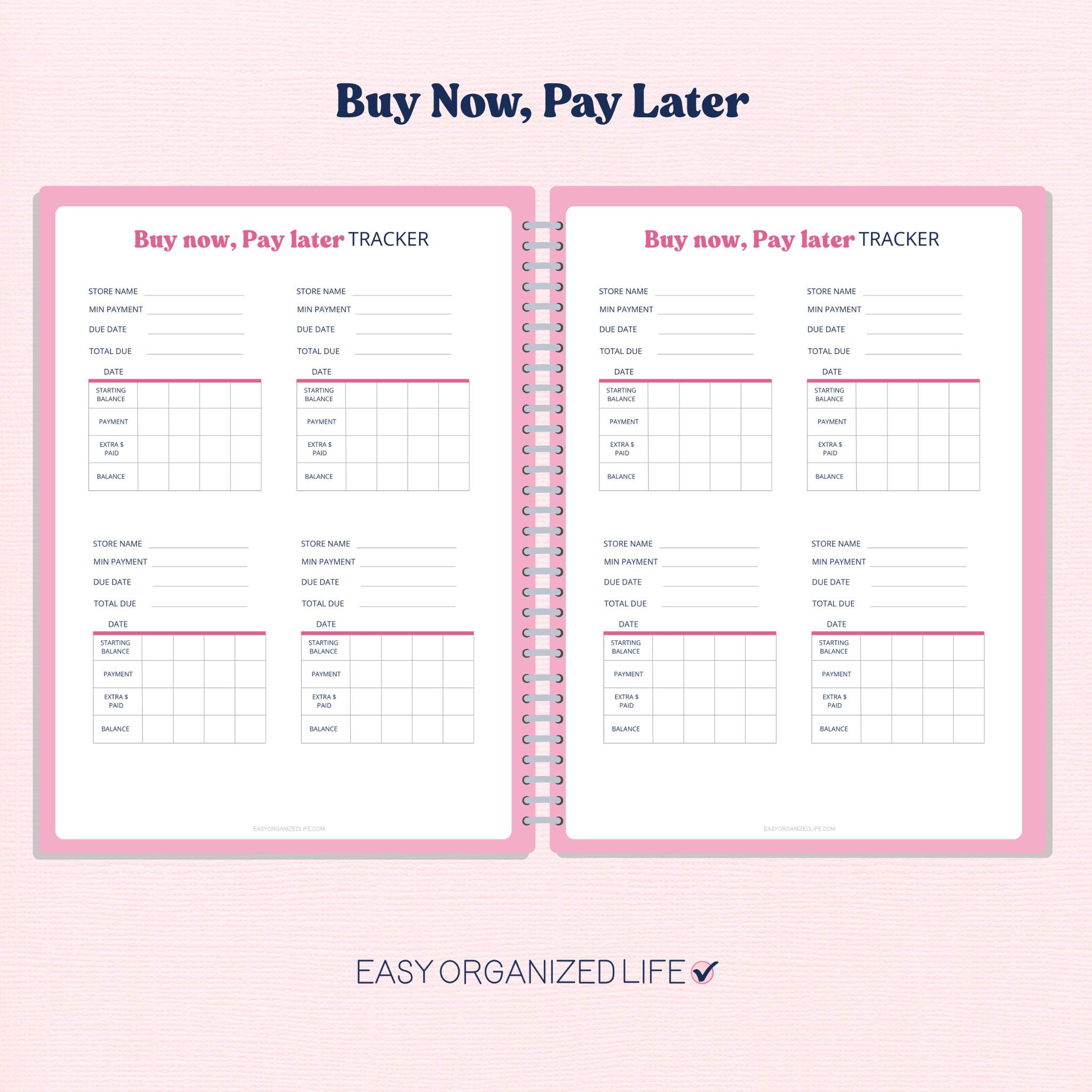 2026 Paycheck Budget Planner | Debt-Free | Printable | Disc Planner