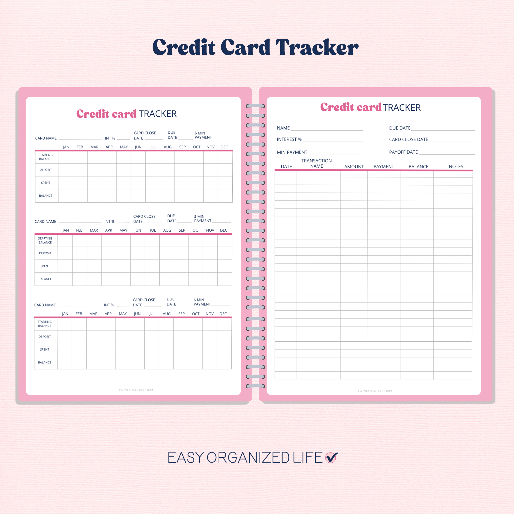 2026 Paycheck Budget Planner | Debt-Free | Printable | Disc Planner