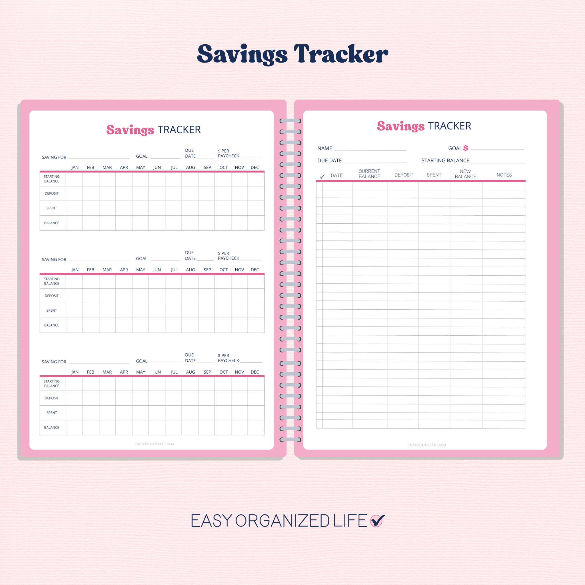2026 Paycheck Budget Planner | Debt-Free | Printable | Disc Planner