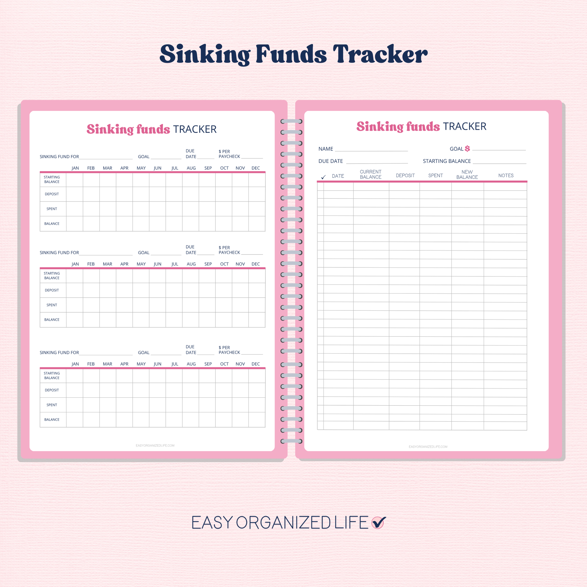 2026 Paycheck Budget Planner | Debt-Free | Printable | Disc Planner