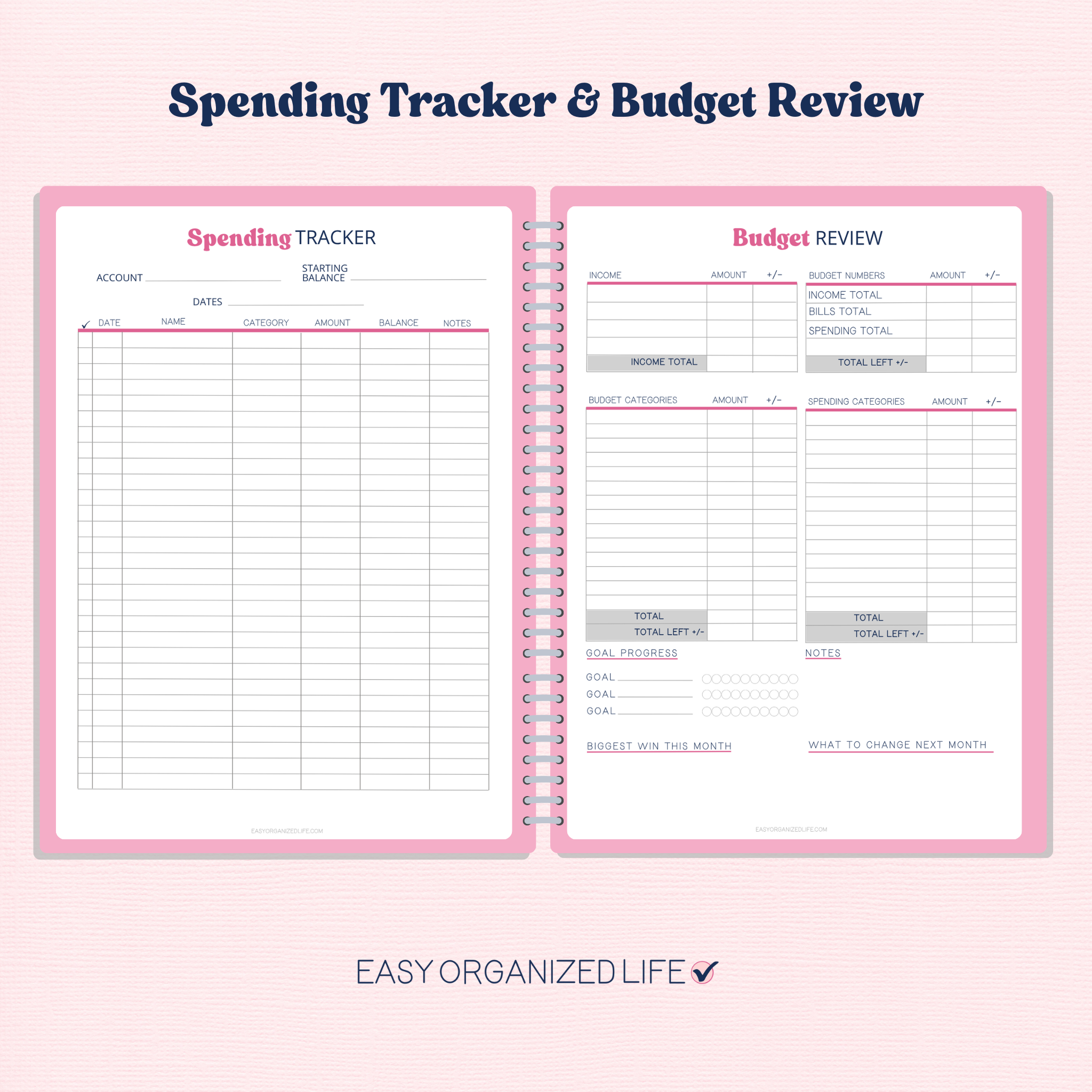2026 Paycheck Budget Planner | Debt-Free | Printable | Disc Planner