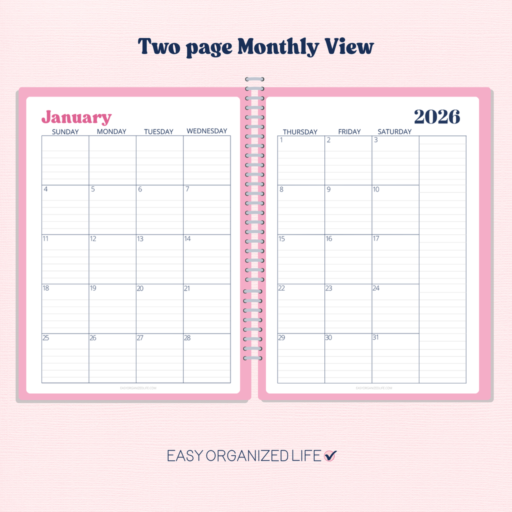 2026 Dated Daily Printable Planner | Disc Planner | Work Planner | Daily To-Do