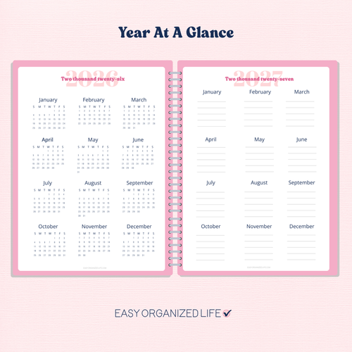 2026 Dated Daily Printable Planner | Disc Planner | Work Planner | Daily To-Do