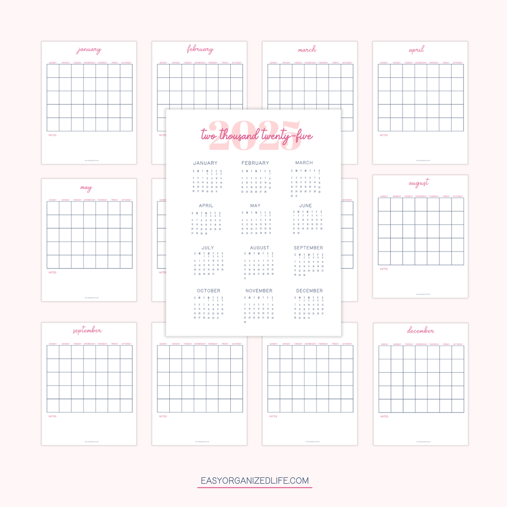 Paycheck Budget Planner | Pink | Printable